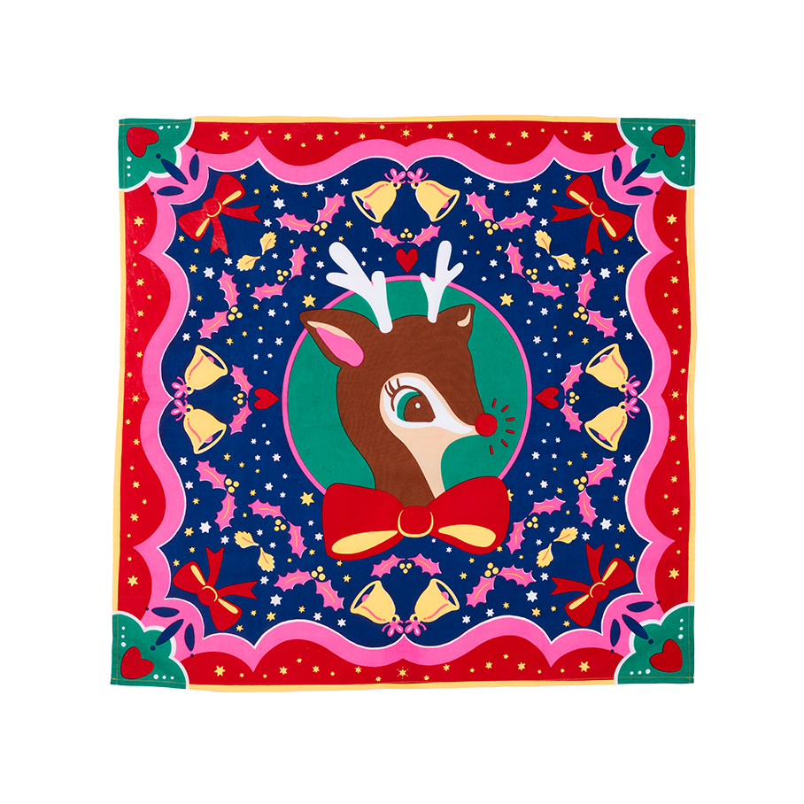 Its Christmas Deer Knot Wrap